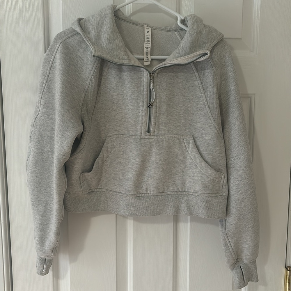 Lululemon Scuba Oversized Funnel-Neck Half Zip